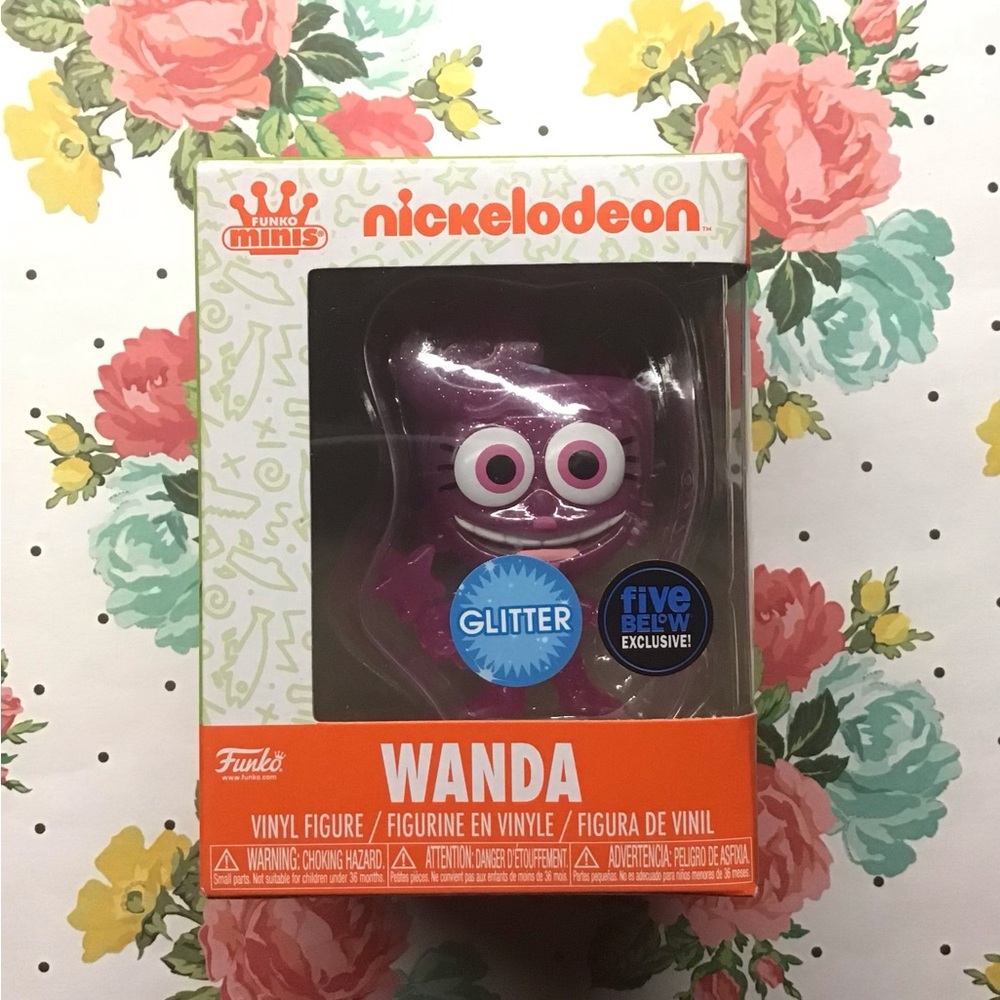 Nickelodeon Funko Minis Fairly Oddparents Wanda Glitter Five Below Exclusive